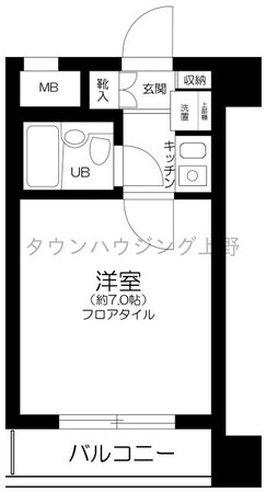 パレ・ドール文京第二の物件間取画像